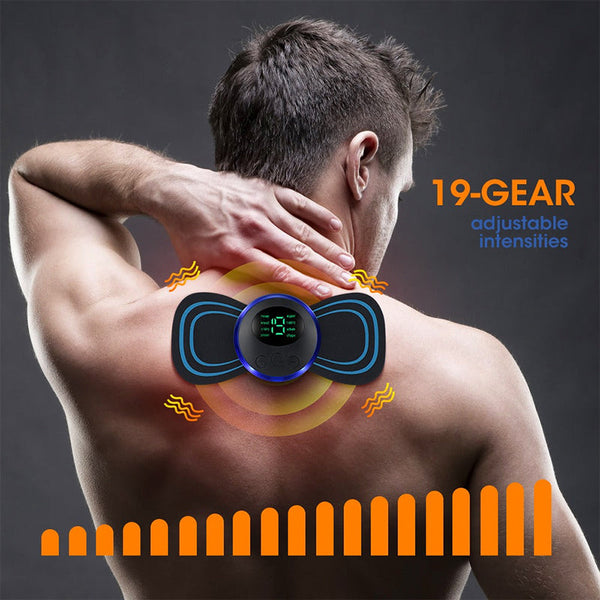 Portable USB Rechargeable EMS Neck Massager