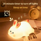 Cute Rabbit Silicone Lamp Soft Touch Night Light For Kids And Home Decor Regular